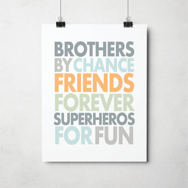 Boys Room Print
