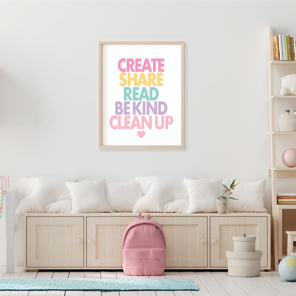 playroom printable art