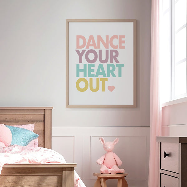 Dance quote printable wall art