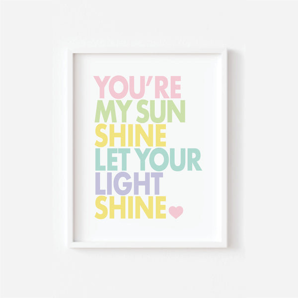 toddler's room printable wall decor