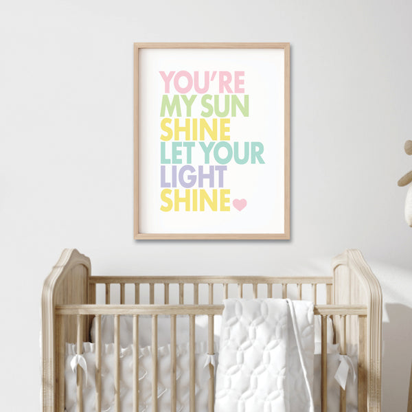 nursery printable wall art