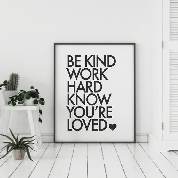 Optimistic teenage girl room wall quote