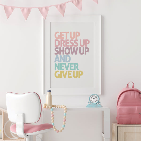 Little girl quote art printable