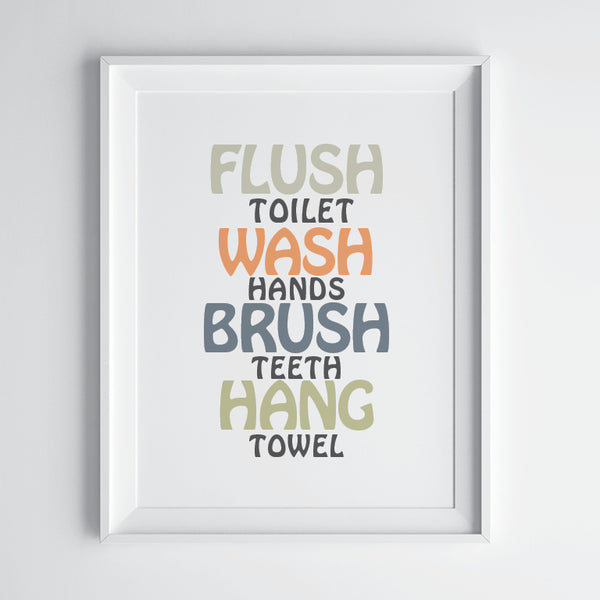 Printable bath art