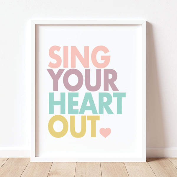 Singer Girl Room Decor