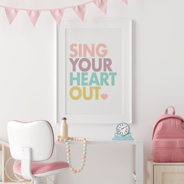 Singer Girl Room Decor