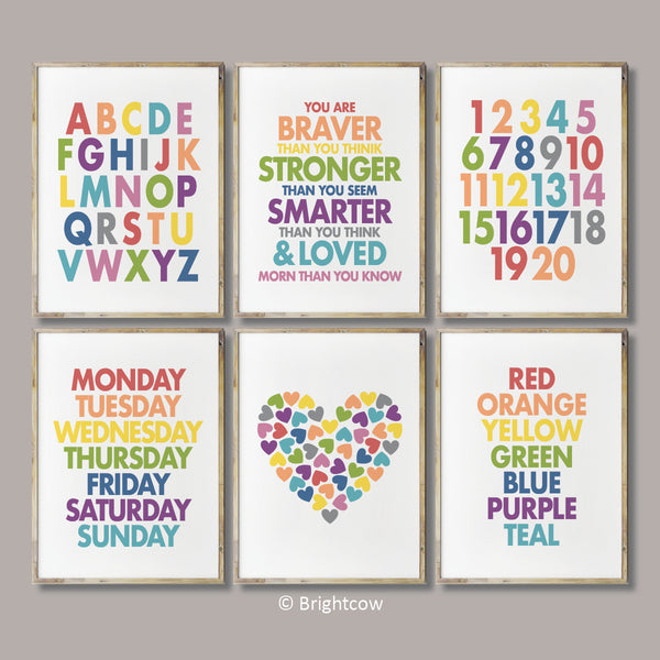 Educational prints