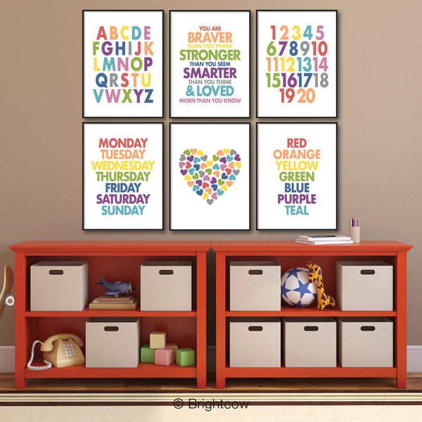 Educational prints