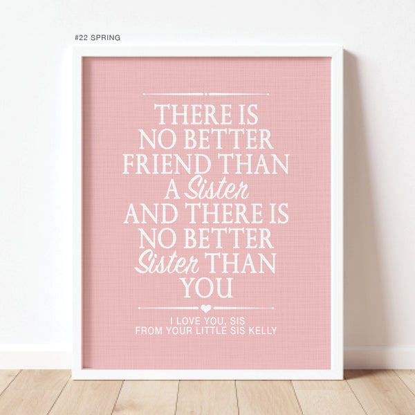 Sister Friend Gift