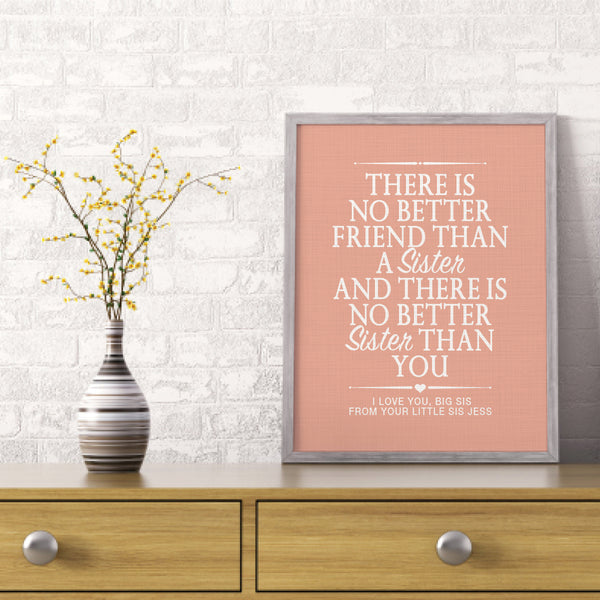 Sister Friend Gift