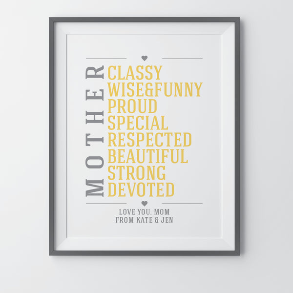 meaningful gifts for mom from daughter