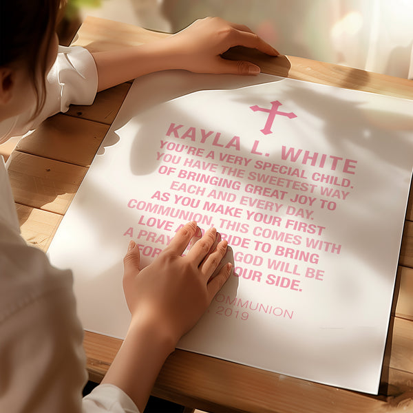 First Communion Gift for Girl