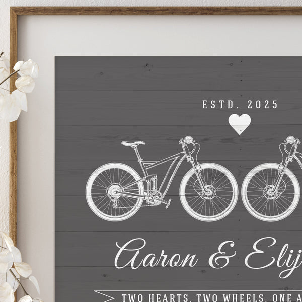 Personalized love quote wall print