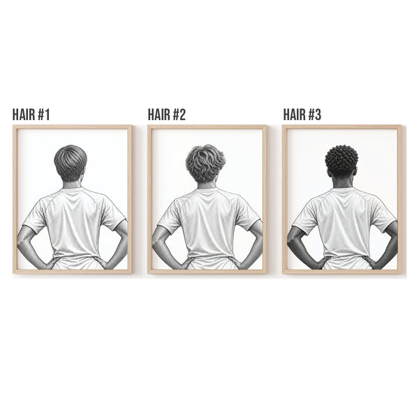 Soccer boy hair style options