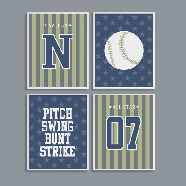 Baseball Nursery Decor