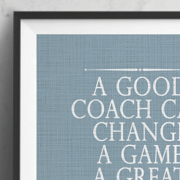 Soccer coach gifts for him