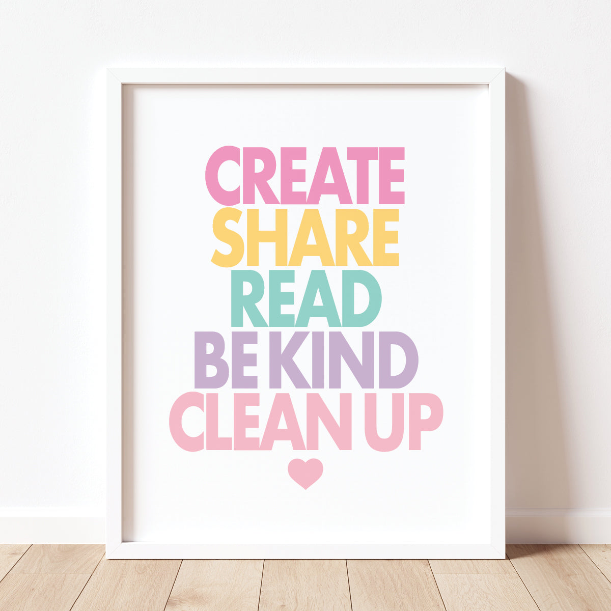 playroom rules prints