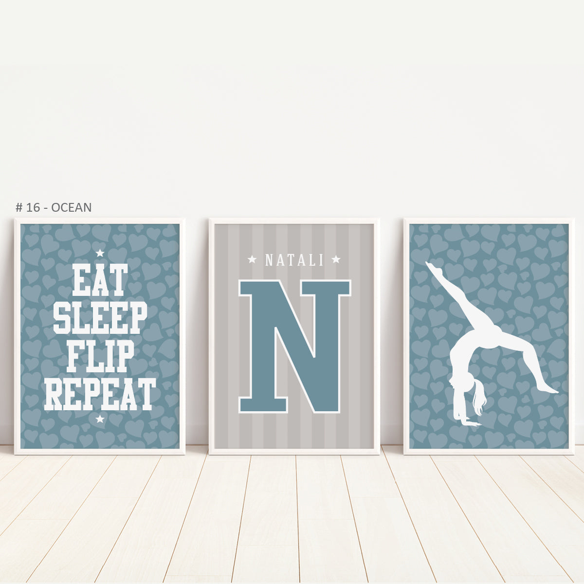 Gymnastics girl wall decor