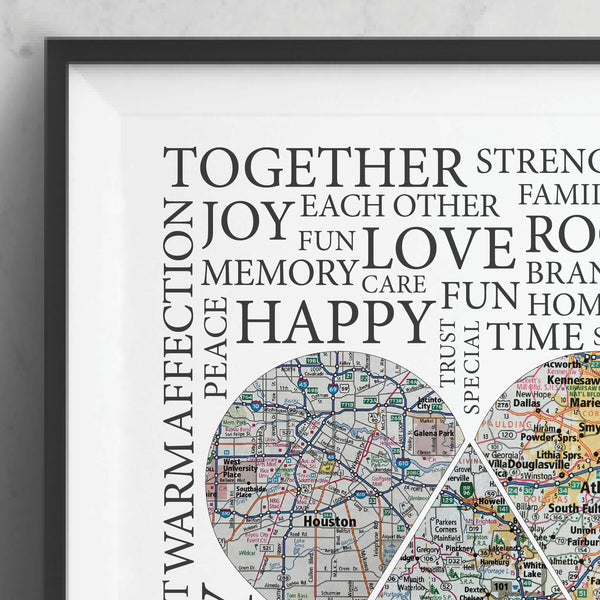 Love Between Family Wall Decor