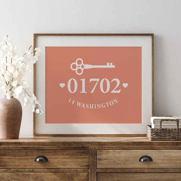 home address wall decor