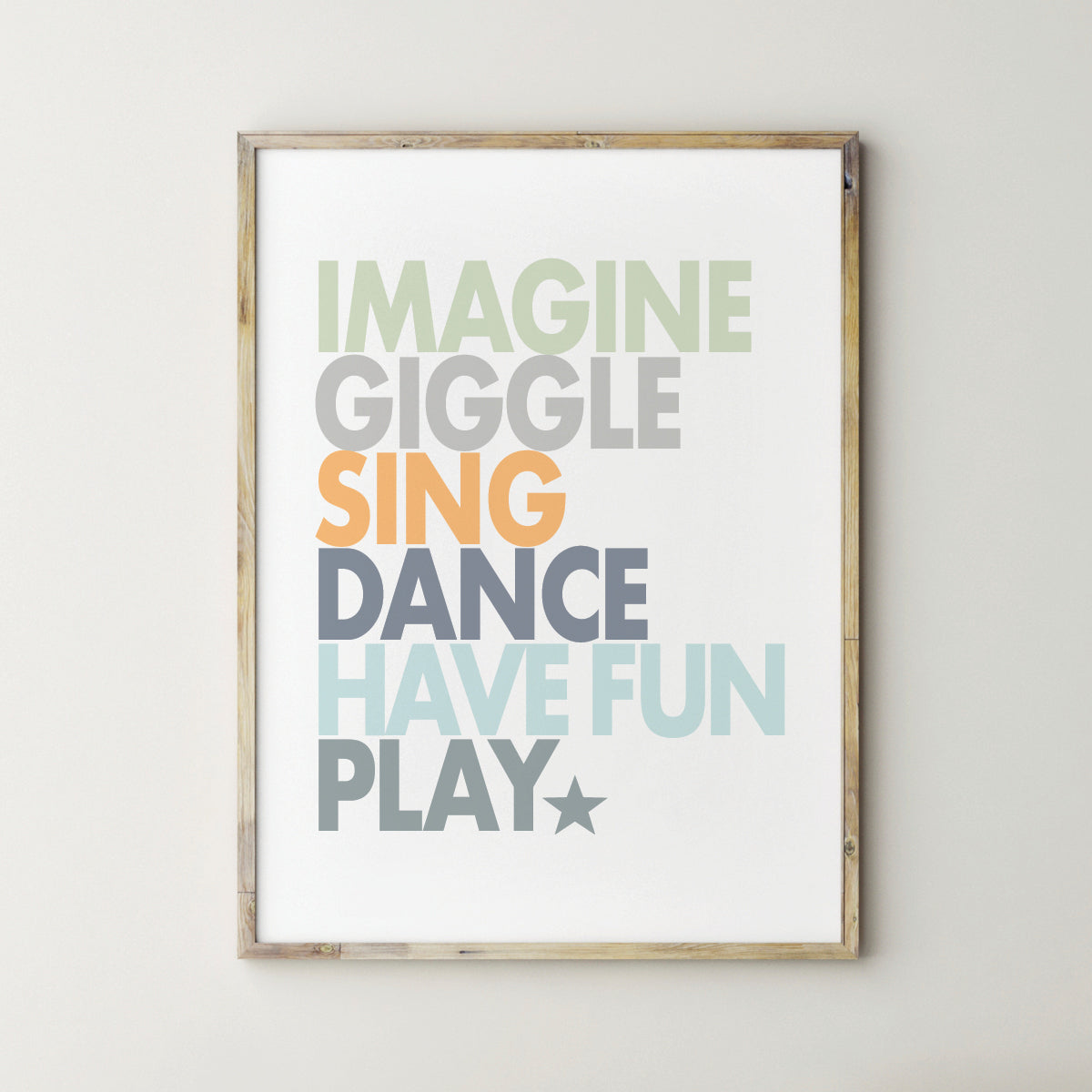 Imagine giggle sing printable