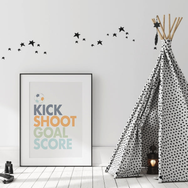 Soccer kids room printable