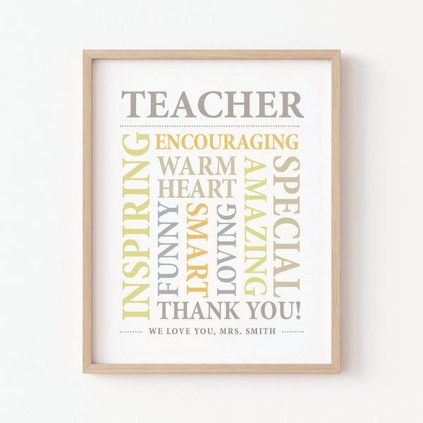 Teacher Appreciation Gift