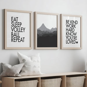 3 set of printable inspirational wall art