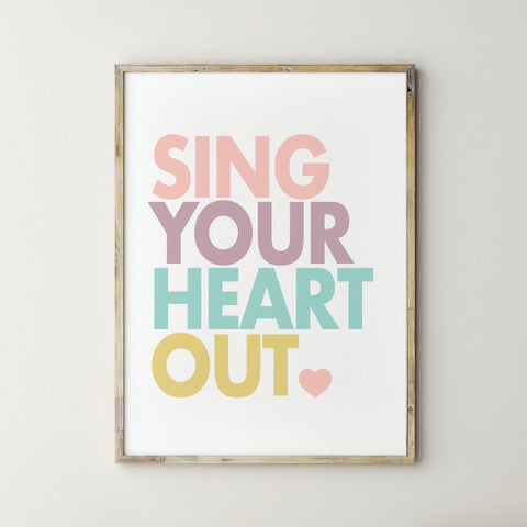 Singer Girl Room Decor