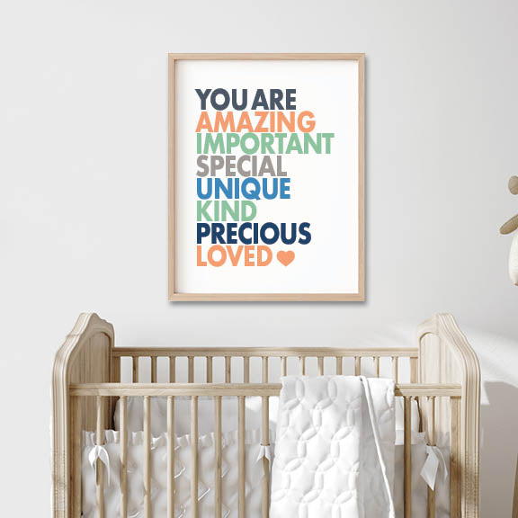 Above crib wall art instant download