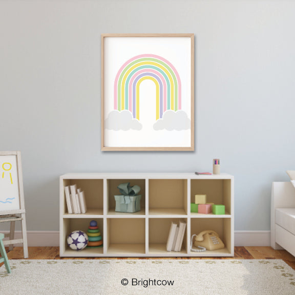 instant download rainbow art