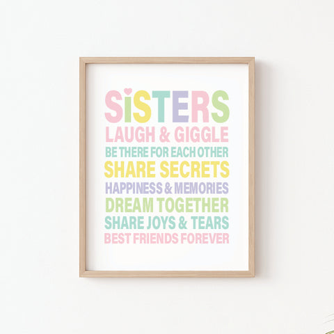 Sisters Rules Poster