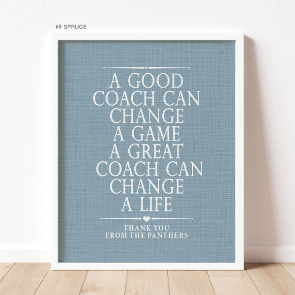 Personalized Coach Gifts