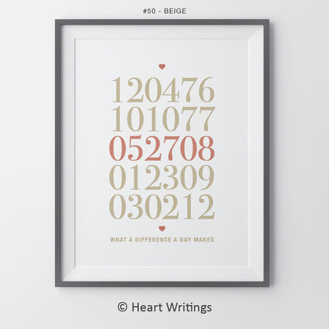 Special Dates Print