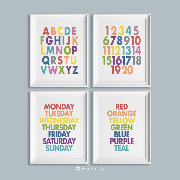 Educational prints