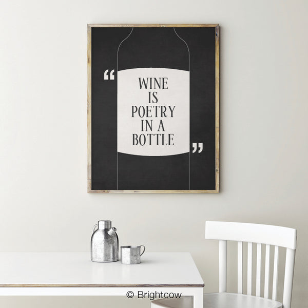 Wine Wall Art Print