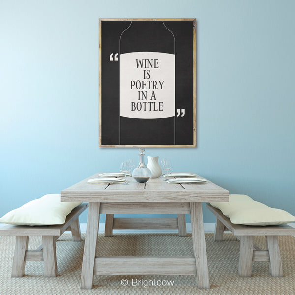 Wine Wall Art Print