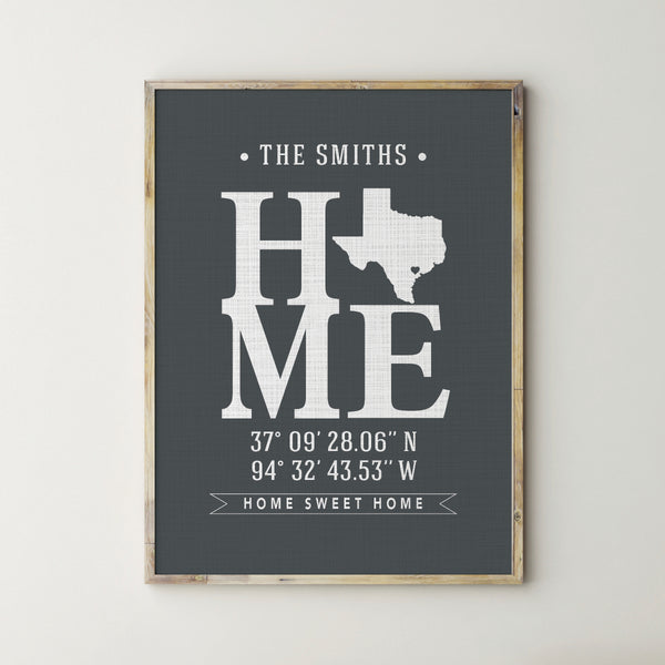 Personalized Custom Home Decor Print