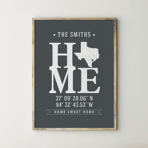 Personalized Custom Home Decor Print