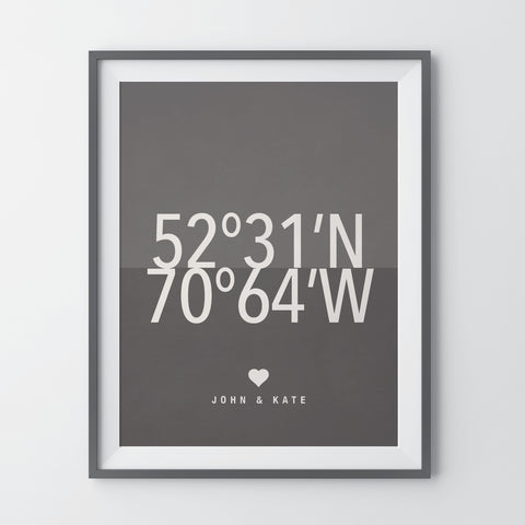 Modern Home Coordinates Wall Decor